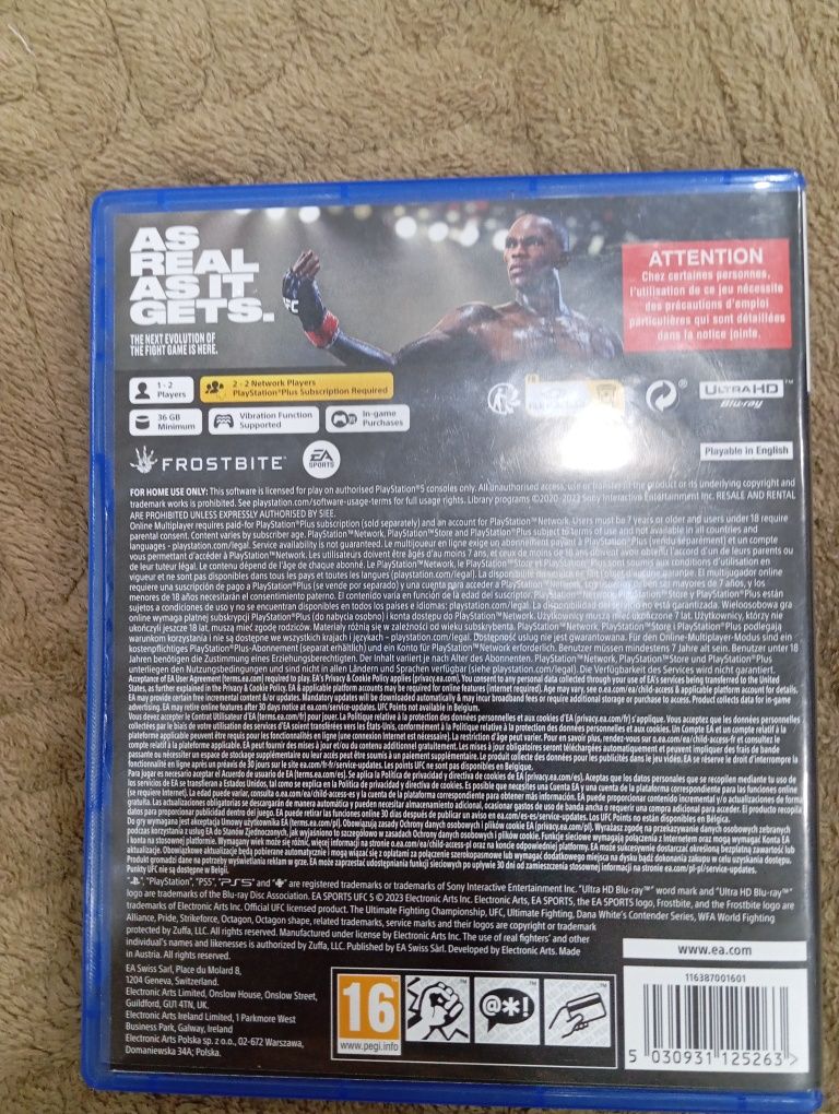 UFC 5 Playstation