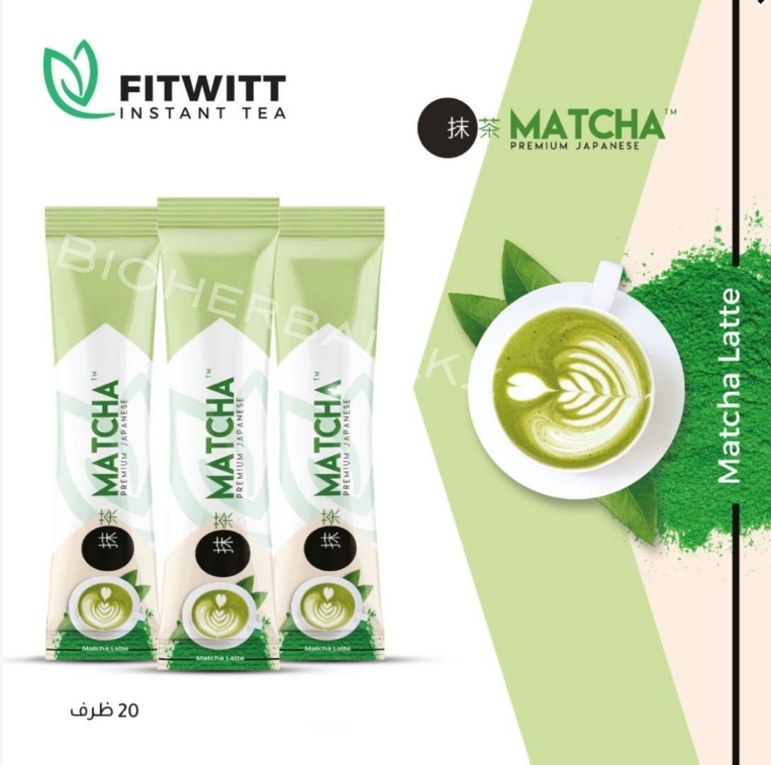 Fit Witt Matcha Tea Detox Premium Дубай Оригинал похудение энергия