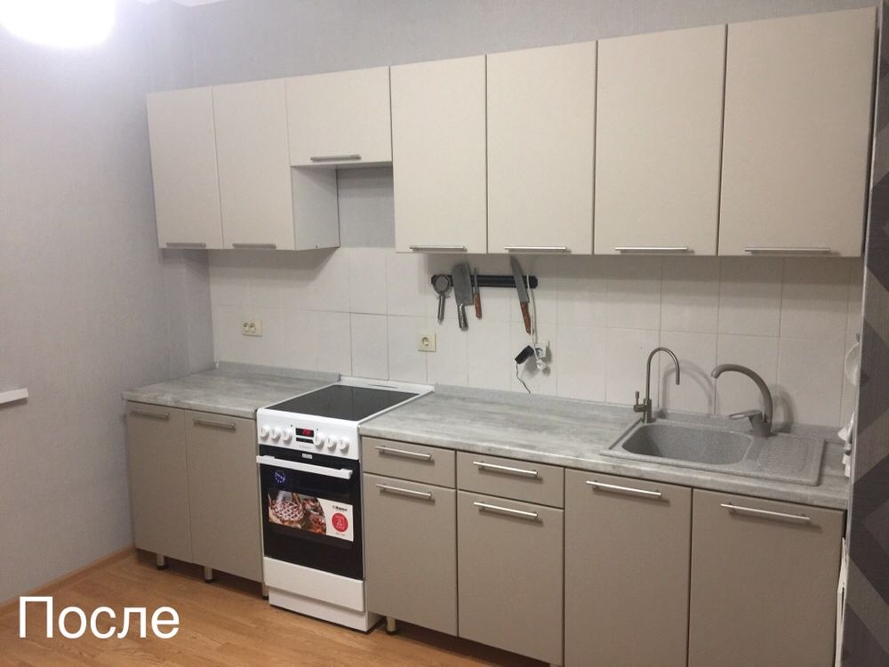 Реставрация кухни, замена фасада, перекраска фасадов, переделка кухни