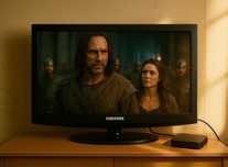 Телевизор 32" (81 см) Samsung + Smart Android TV приставка! В отл сост