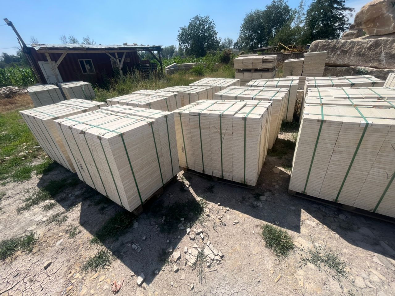 Травертин киргизский 2й слой