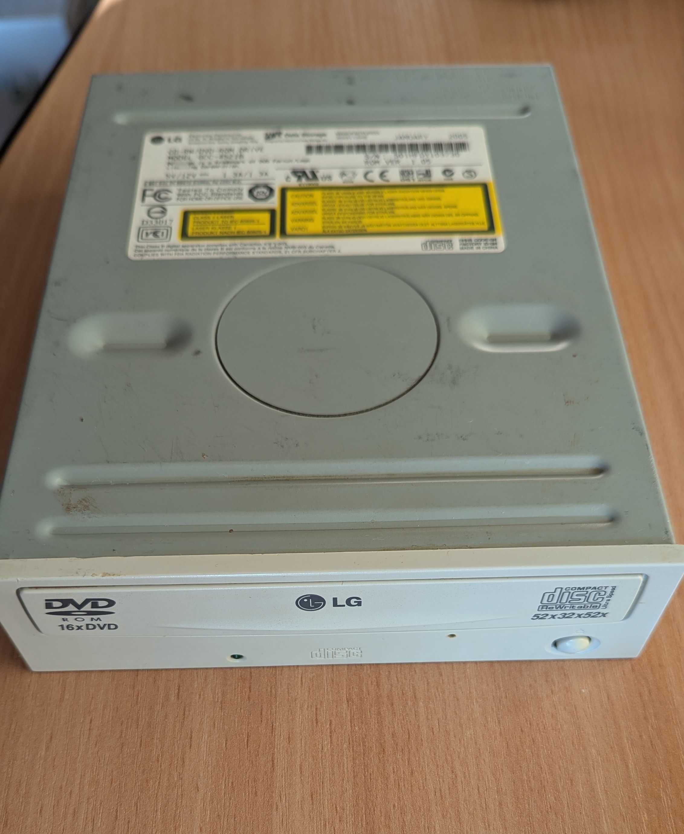 Оптический привод/дисковод CD-RW+DVD IDE 52/32/52/16, LG GCC-4521B