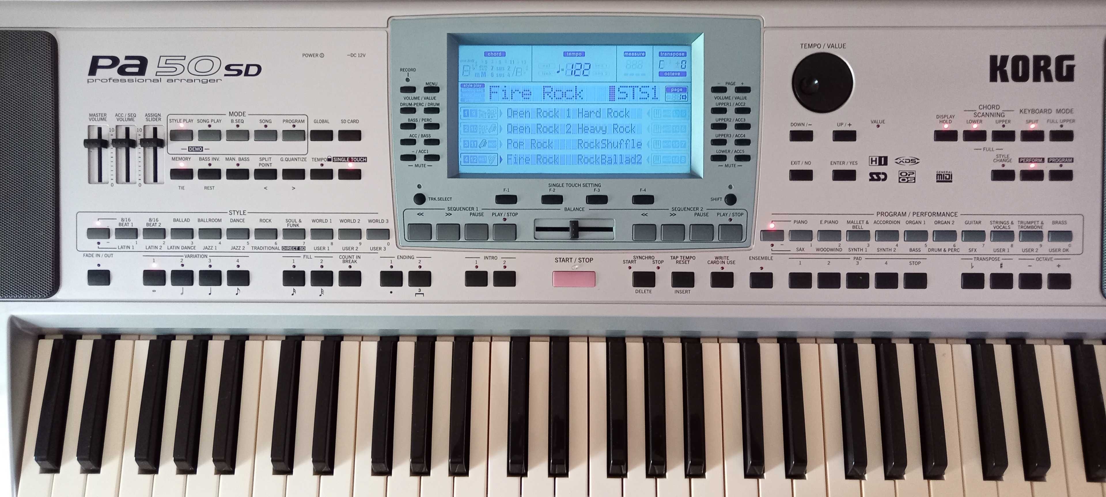 KORG PA50 SD - профессиональный аранжировщик