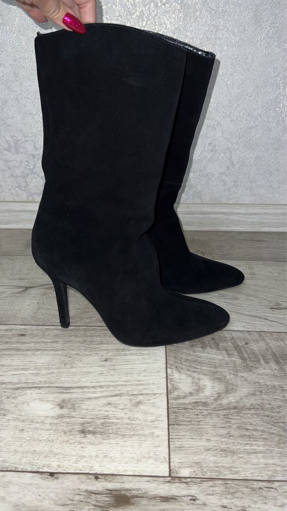 Сапожки весенние женские Zara