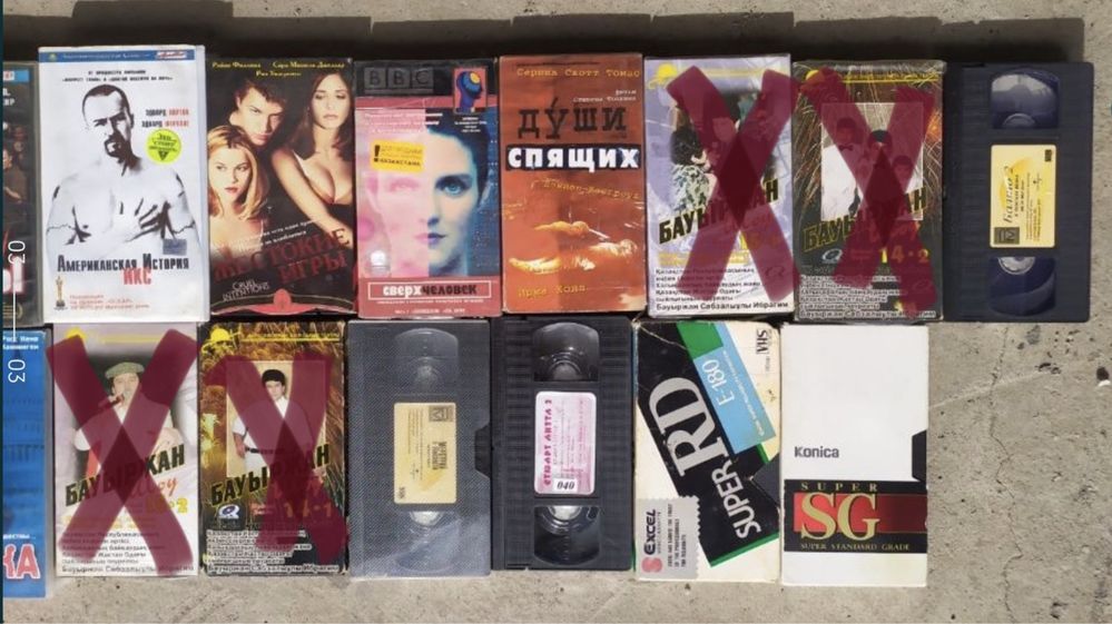 Продам Видеокассеты\VHS\Видеофильмы Лицензионные