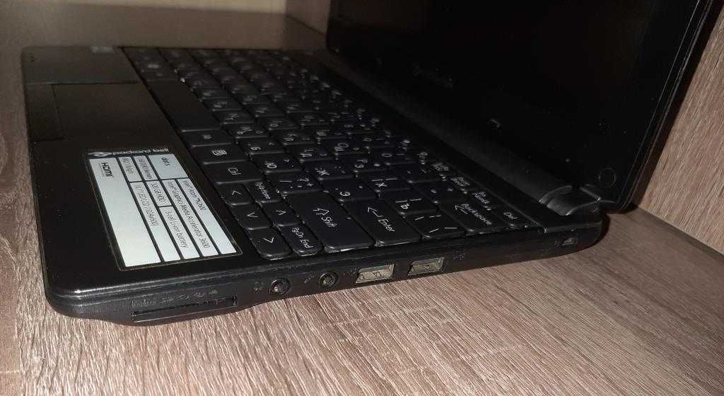 нетбук Packard Bell + новая мышка
