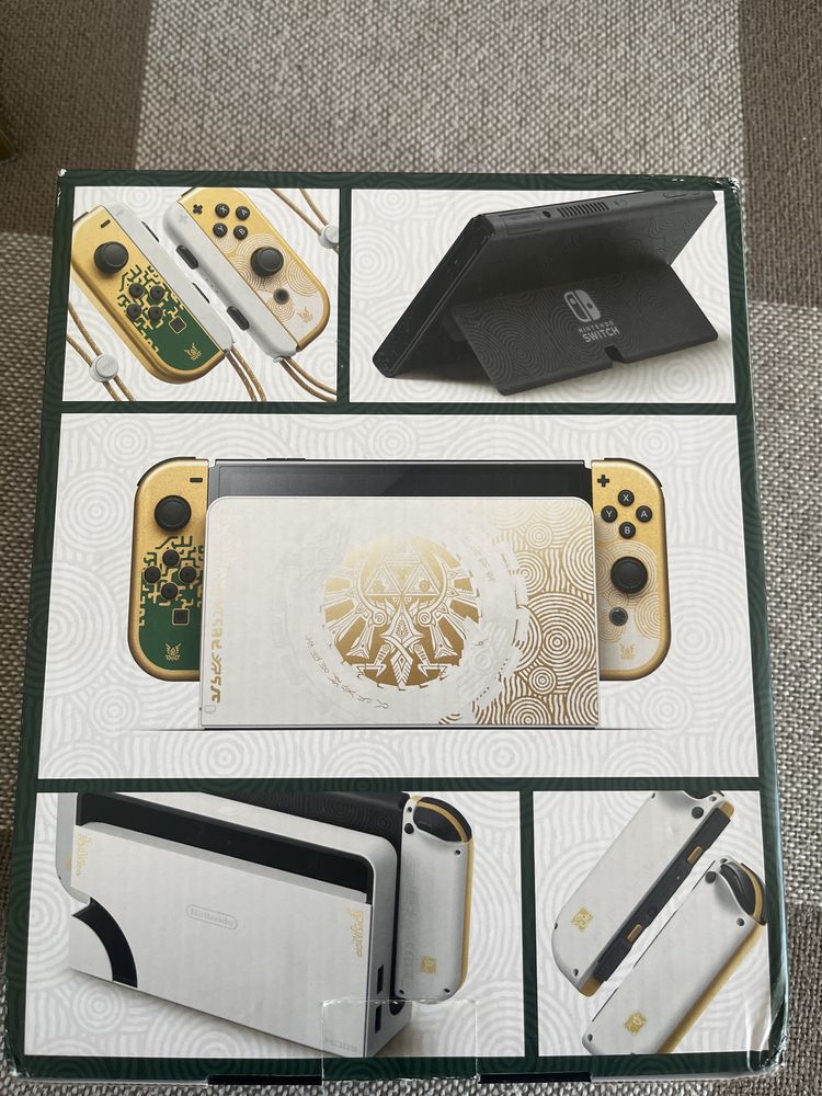 Nintendo swich Oled Zelda edition новая