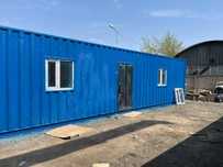 Контейнер утепленный жилой, под прорабская на базе 40фут