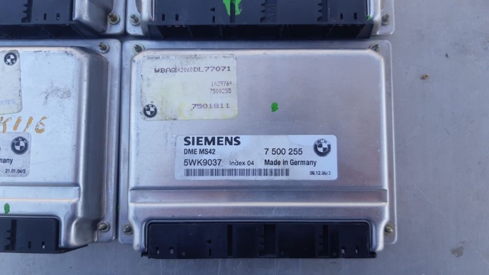 BMW DME Блок управления двигателем (ЭБУ) M52; M52TU; M54; М62