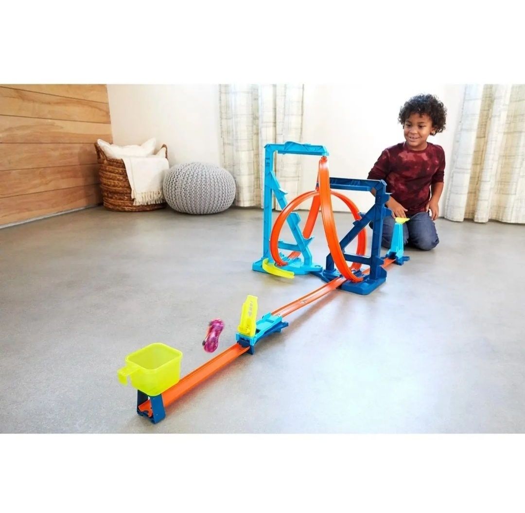 Hot wheels автотрек, хот Вилс бесконечная петля