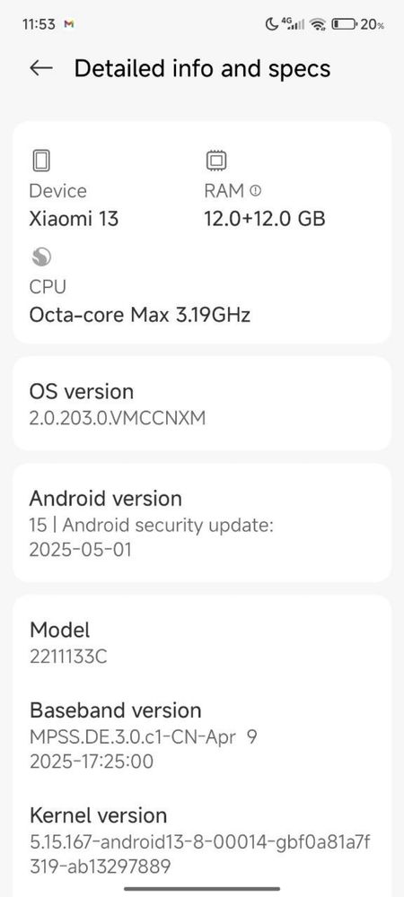 MI xiaomi 13 в отличном состояний