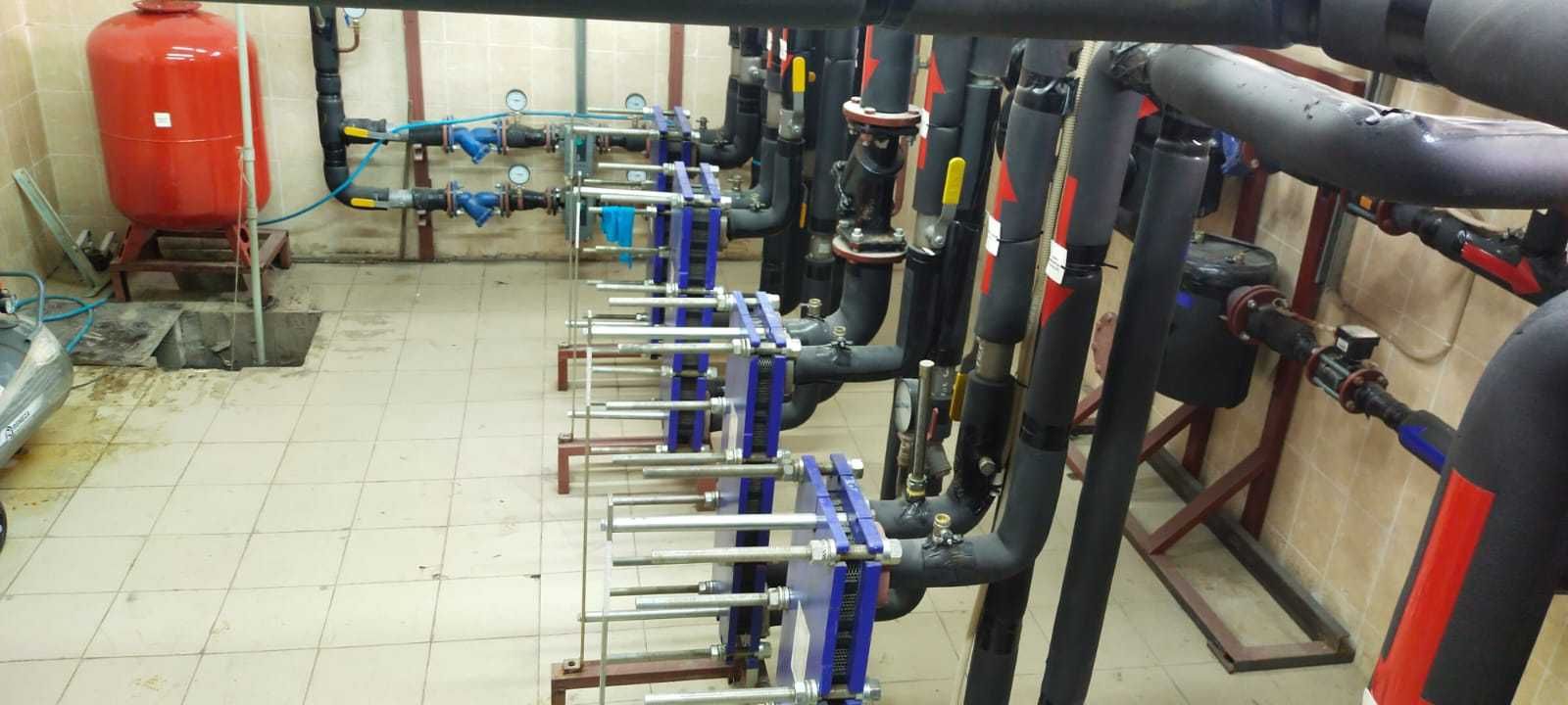 монтаж тепловых узлов, котельных, ситем отопления коттеджей и тд