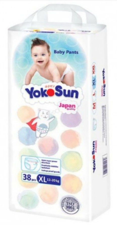 Подгузники, трусики Yokosun. Детские подгузники. Детсеие трусики.