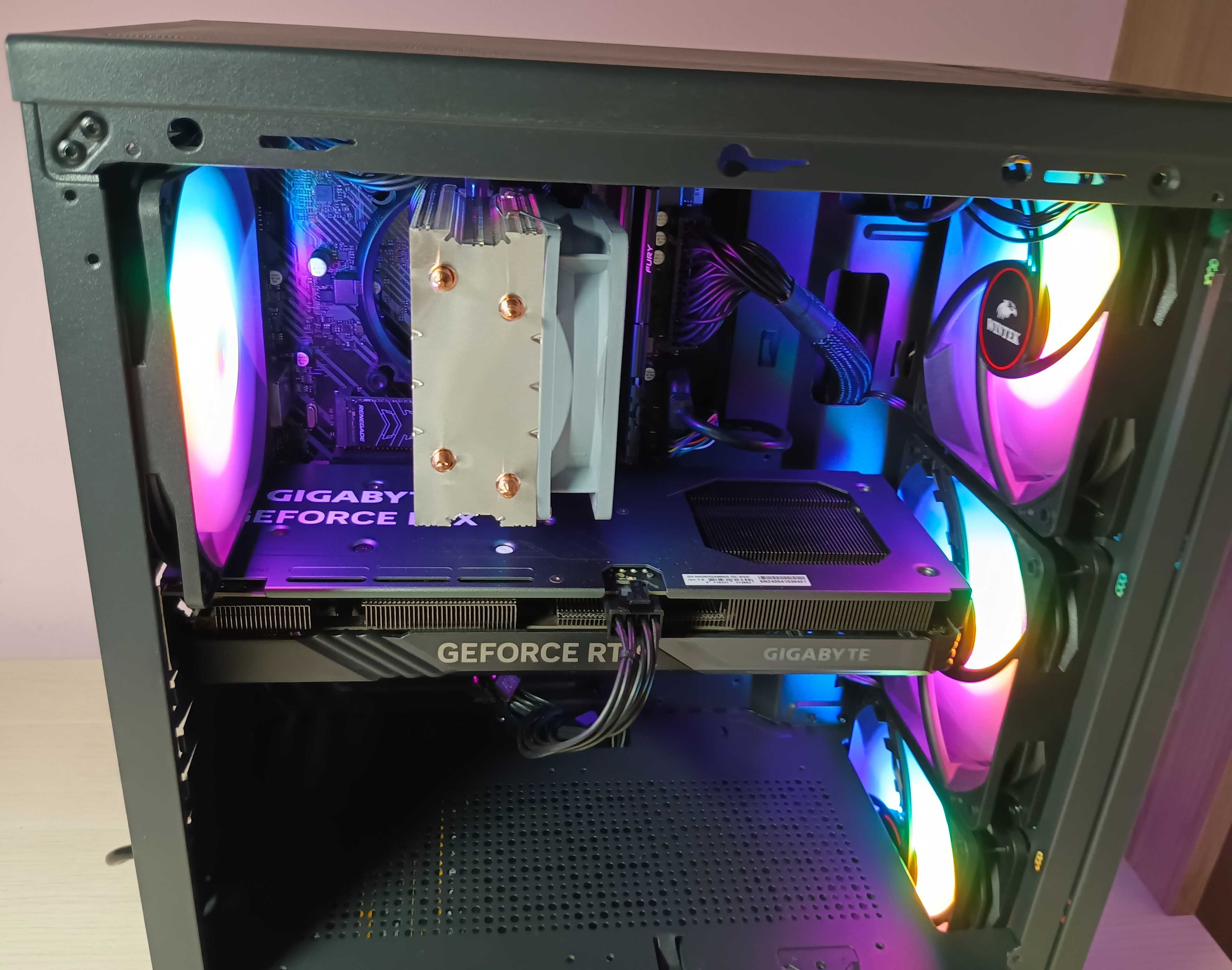 Новый игровой ПК Intel Core i5 12400F и RTX 4060 32 Гб ОЗУ