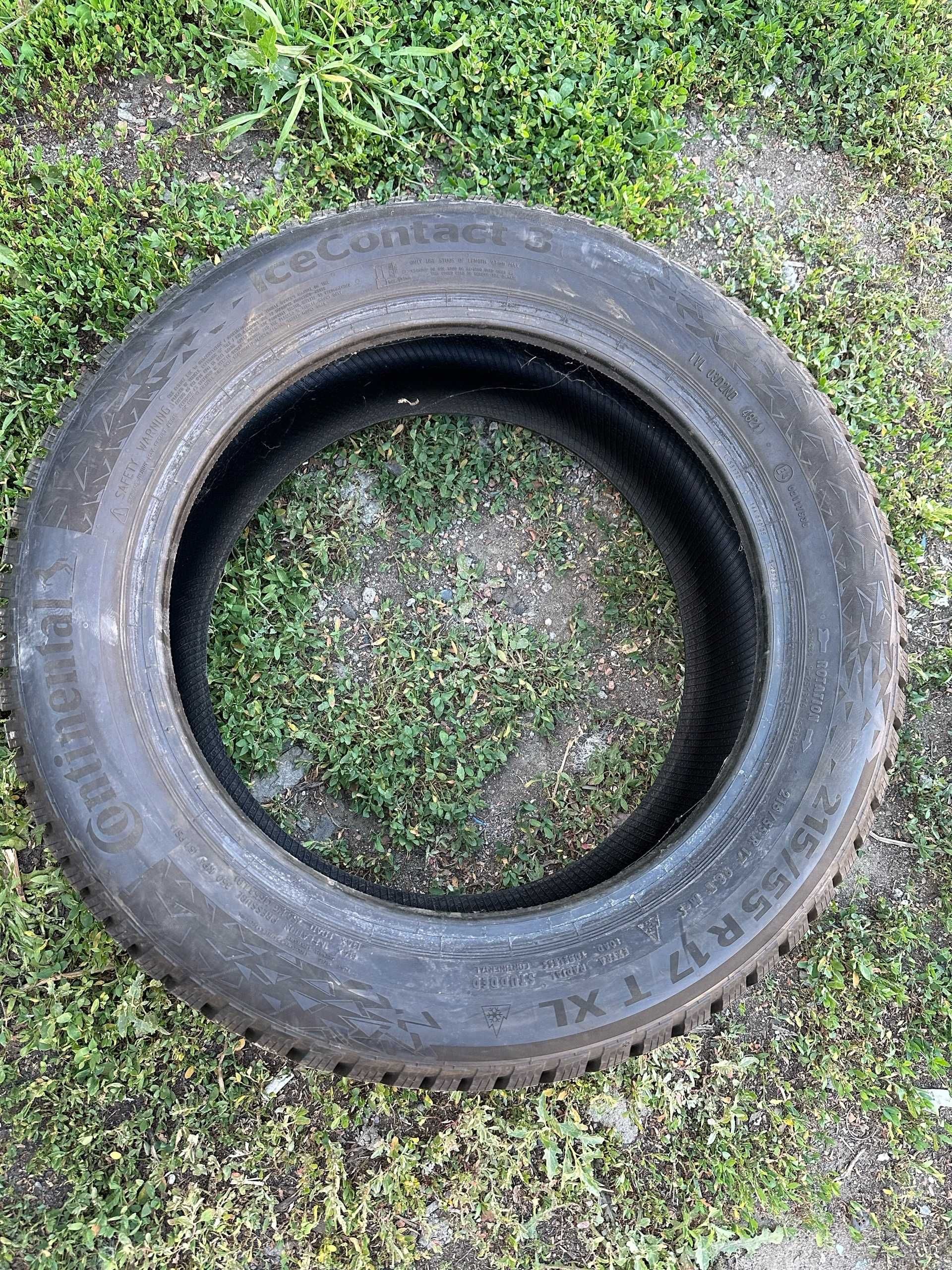 215/55 R17 Зимние шины Continental IceContact 3