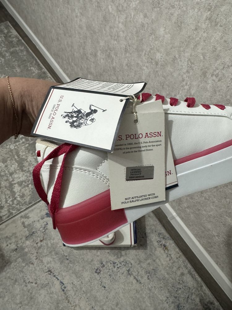 Продам женские кеды Polo оригинал, 37 размер