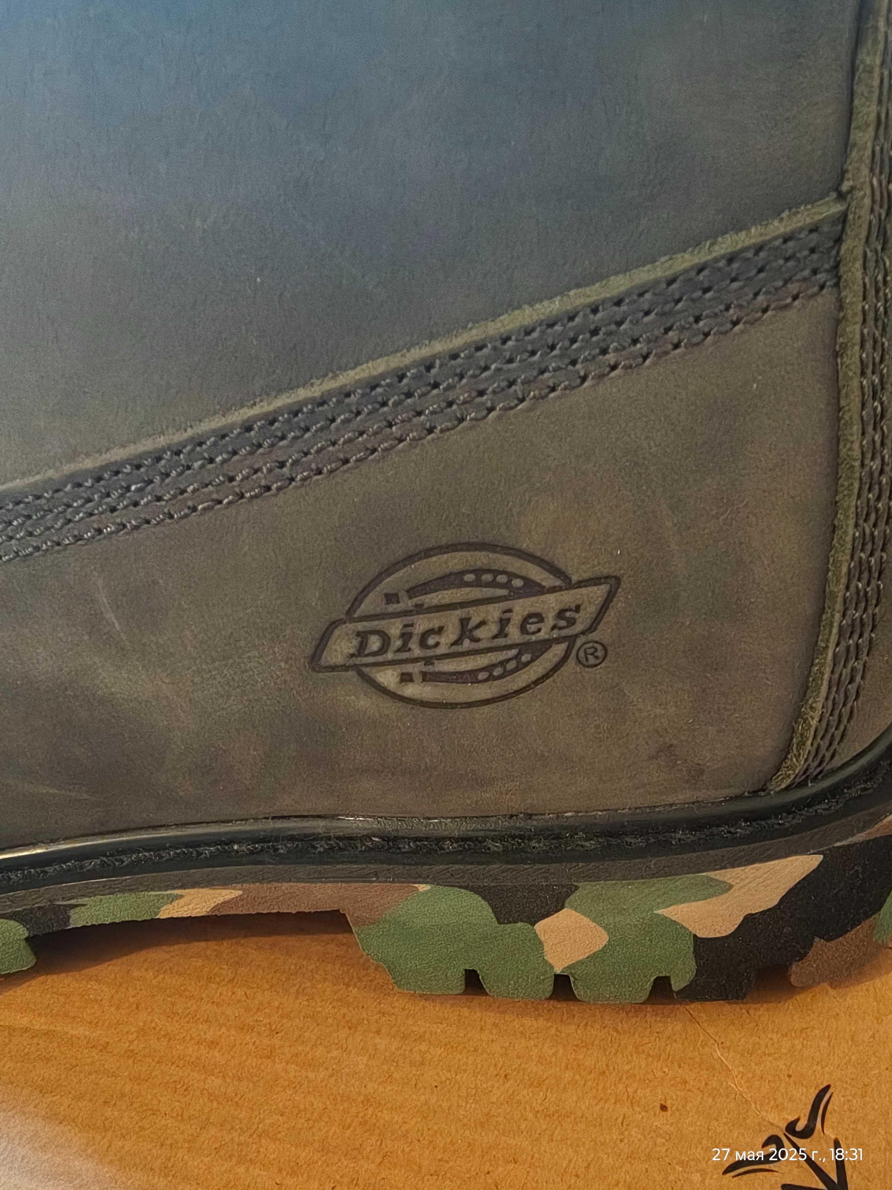 Ботинки Dickies (Великобритания),милитари,нубук,оригинал,новые,р-р 41