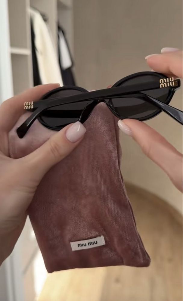 Miu miu очки оригинал , новые в 2025 года в апреле заказала