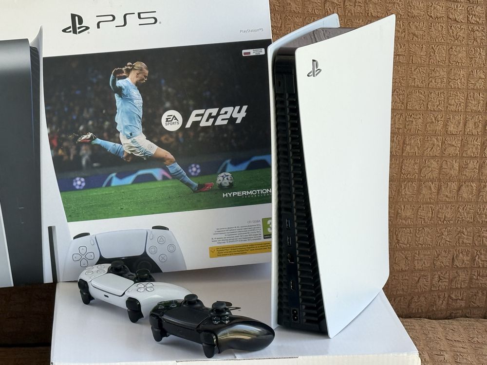 FIFA25/MK1/GTA5/UFC5/Sony PlayStation 5 825GB/+DualSense ps5