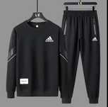 Двойка Adidas чёрного цвета
