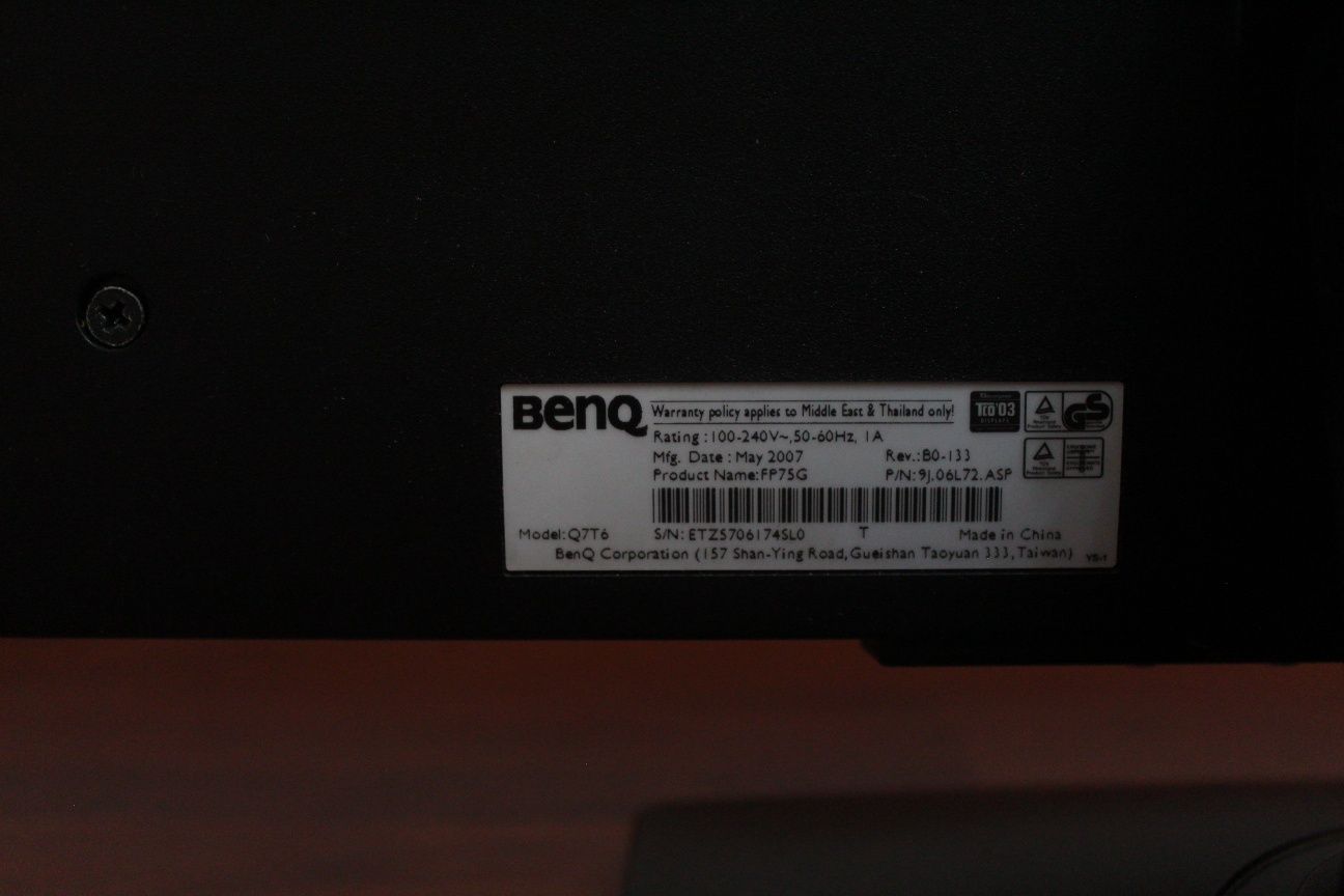 Монитор BenQ FP75G