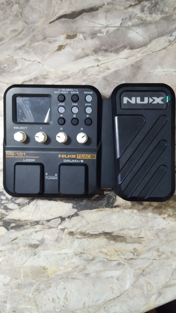Гитарный процессор Nux mg101, примочка