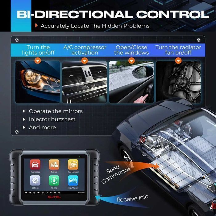 Сканер авто Autel MP808S Автосканер в РАССРОЧКУ на 3/6/12м