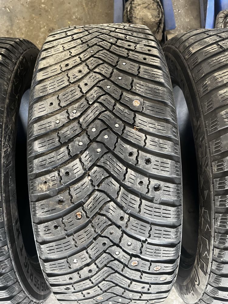 Продам шипованную зимннюю резину Continental Ice Contact 3