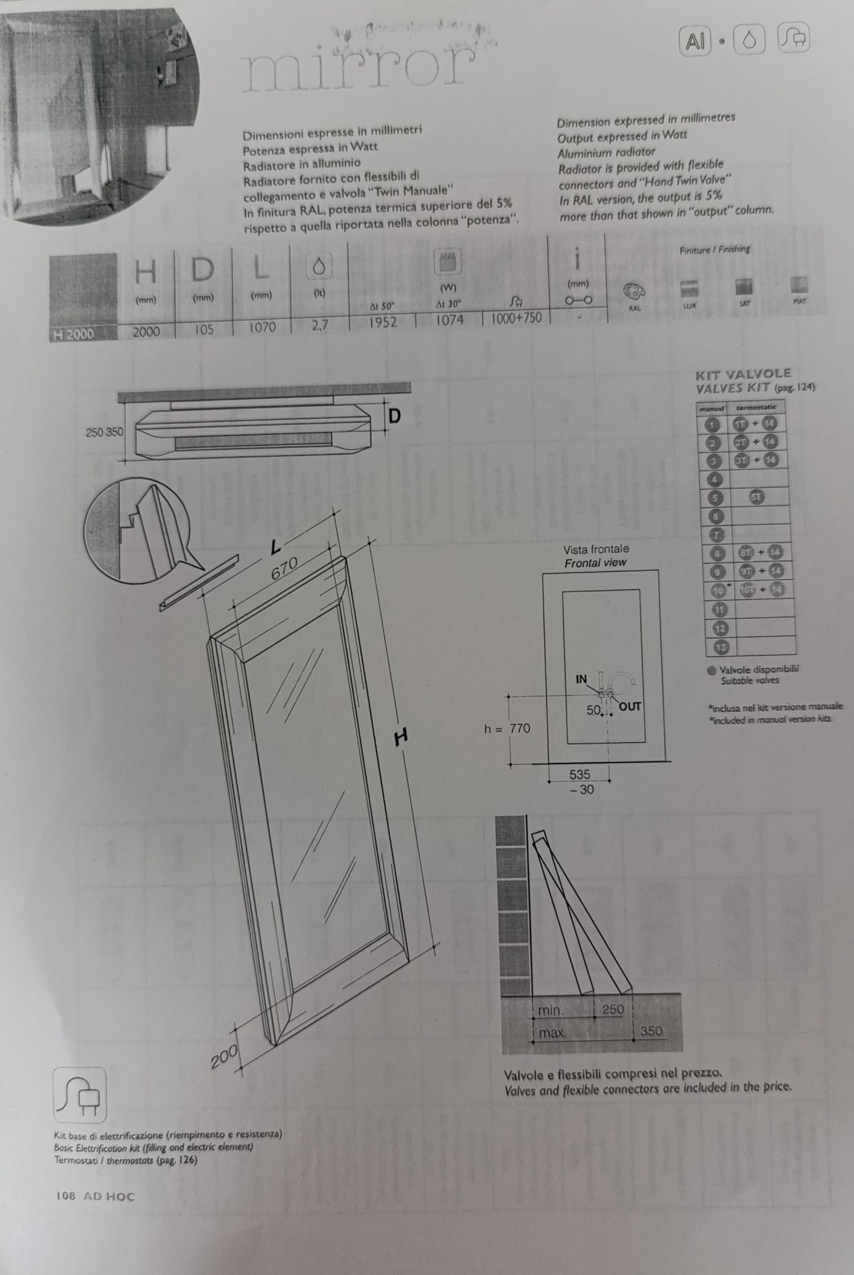 Продам эксклюзивное зеркало обогреватель Mirror Италия  Ad Hoc