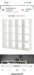 Стеллаж 16 ячеек - IKEA KALLAX, 147х147 см, белый, каллакс икеа