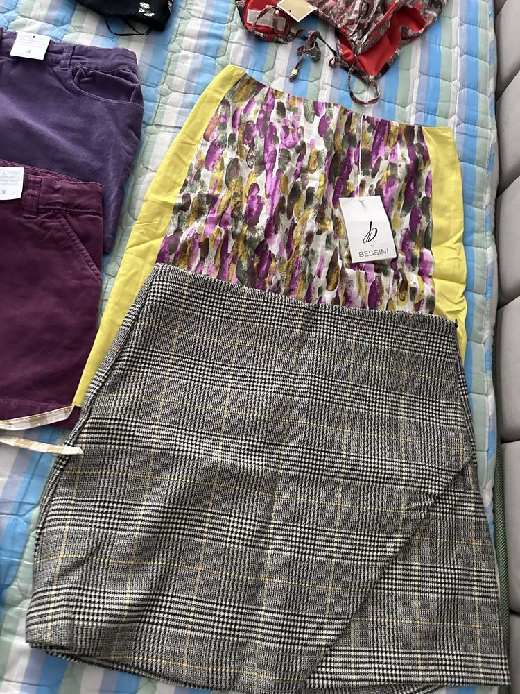 Топы, юбки, брюки, куртки Zara Mango MK Kors