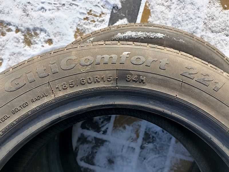 Шины 185/60 R15 - "Giti Comfort 221" (Китай), летние.