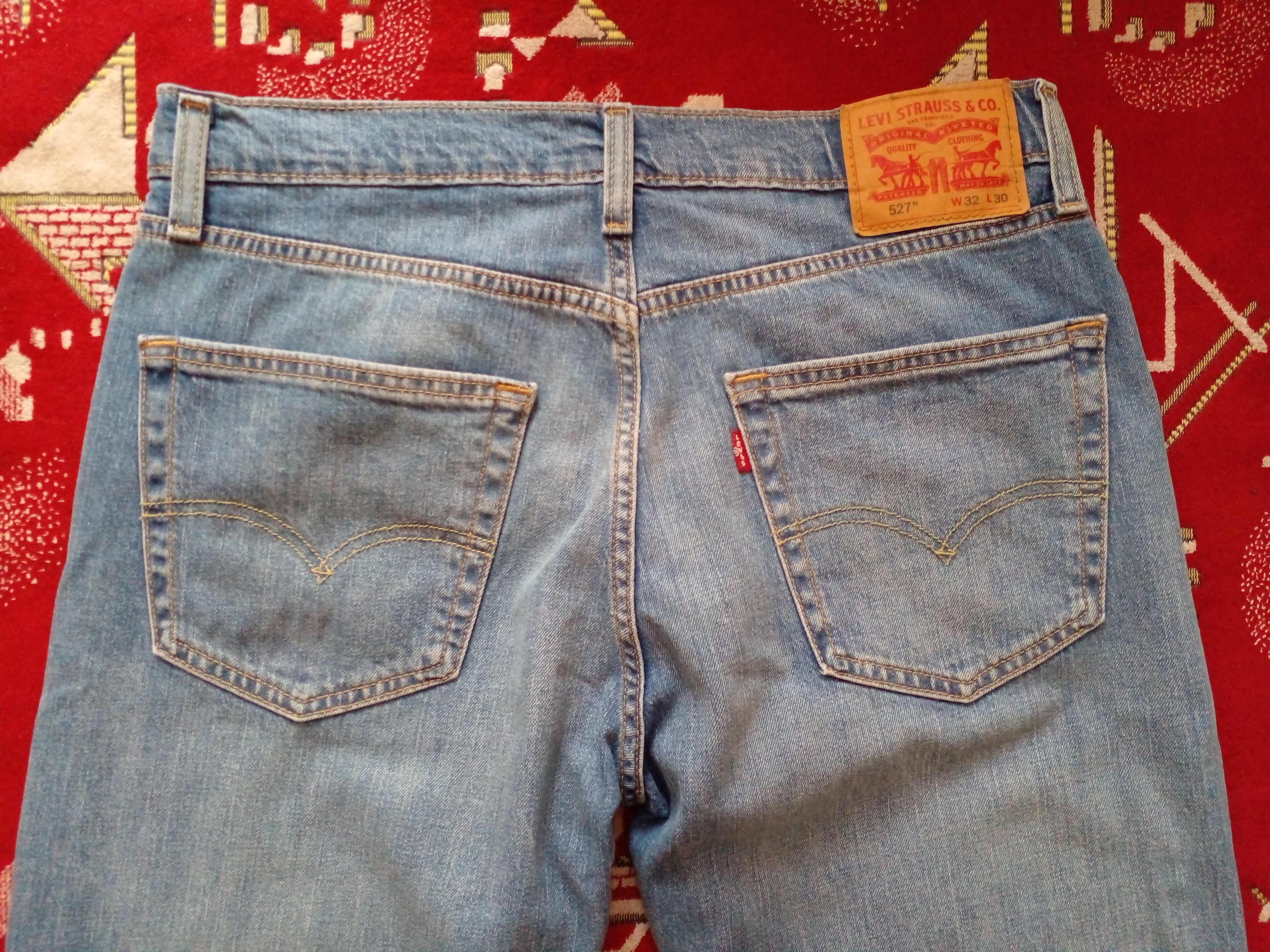 Фирмен. джинсы "Levis" model 527 Boot Gut original W32xL30 на 48 разм.