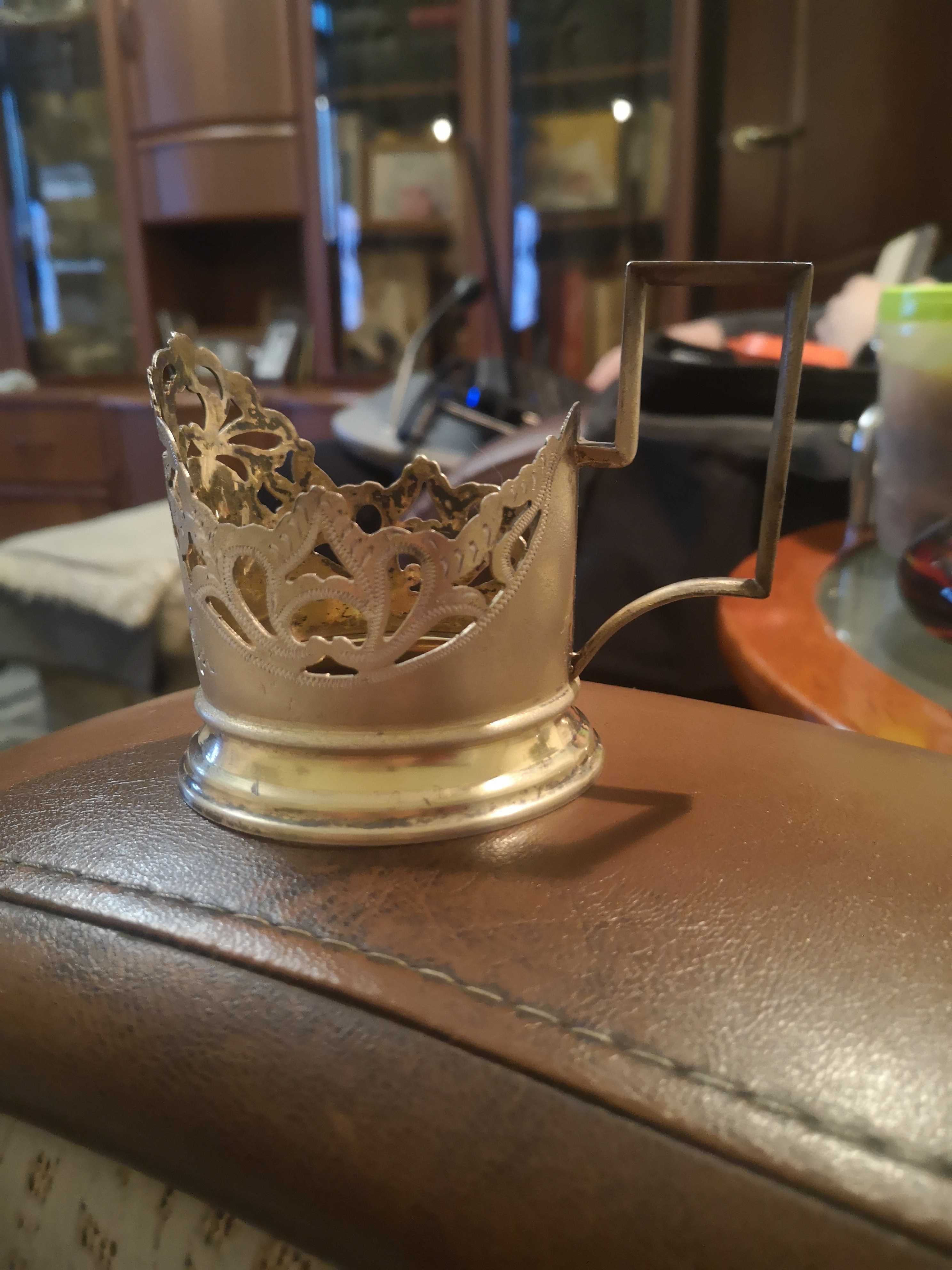 Серебряный подстаканник
