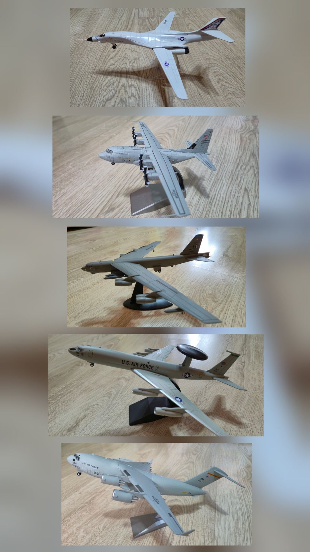 Железные модели военных самолетов