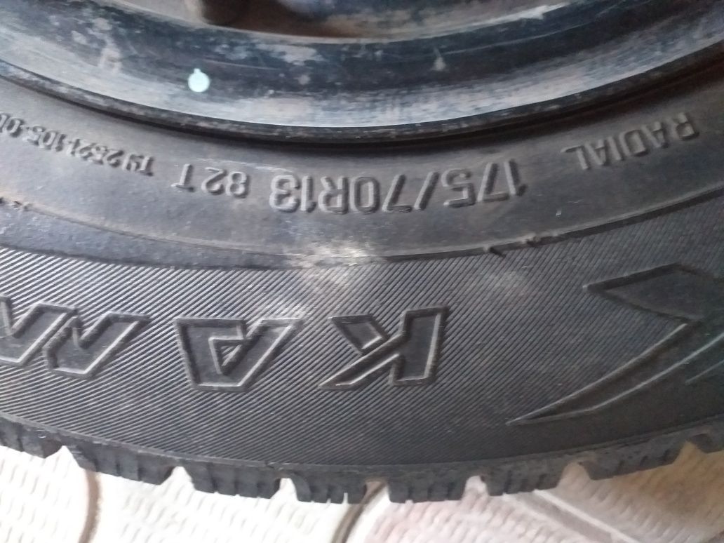 Колесо на запаску, докатка