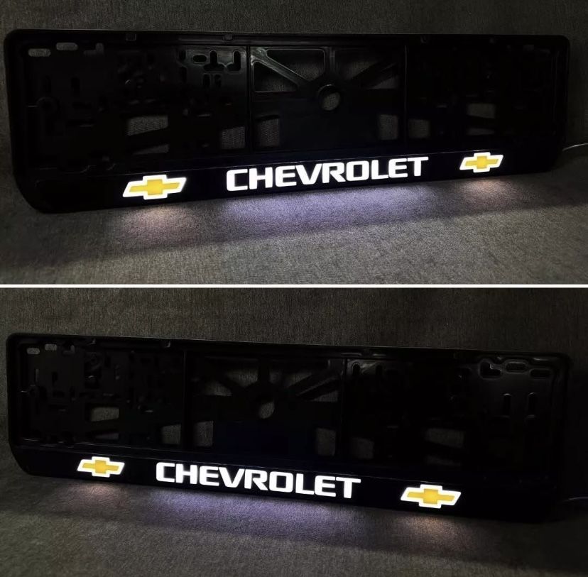 Подномерник с LED подсветкой на все марки машин Camry, Elantra, и т.д.