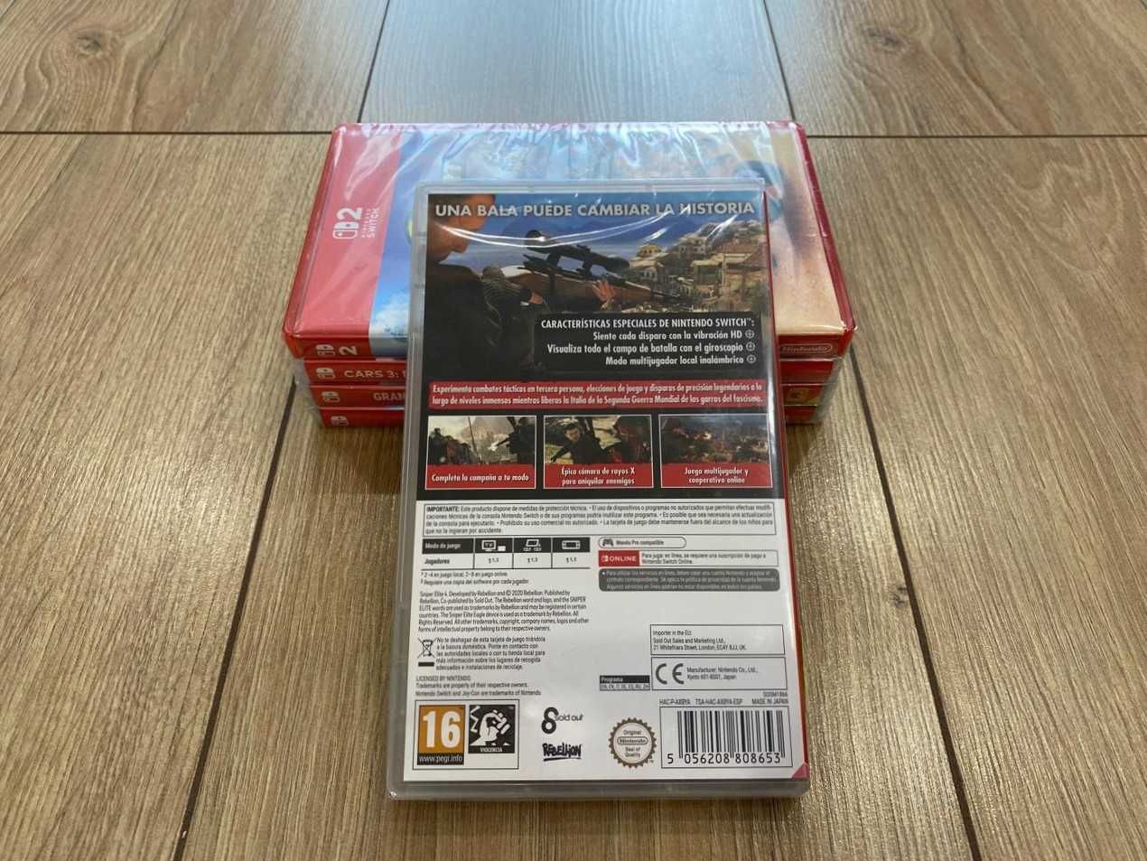 Новый Sniper Elite 4 Nintendo Switch/ Снайпер 4 Нинтендо Свитч