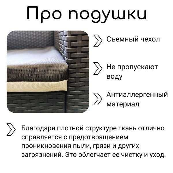 Комплект кресел под ротанг California