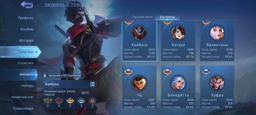 Mobile legends продажа