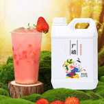 Клубничный концентрат сока сироп для Bubble Tea и десертов, 2.5 кг