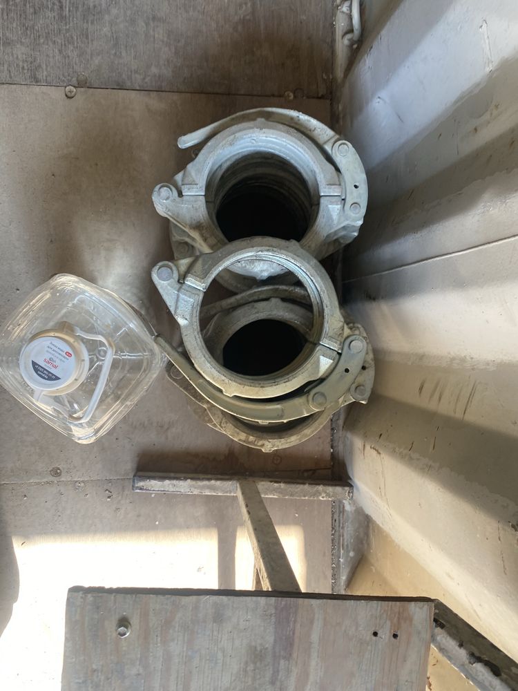 Рукав бетонопровода DN125x3м с фланцами – в наличии!