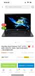 Ноутбук acer 15,6”