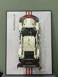 Постер porche lego technic