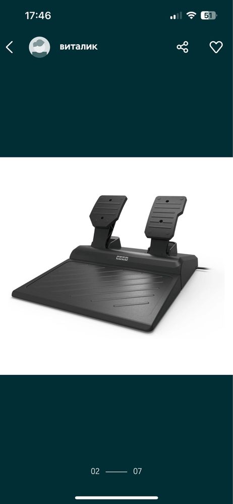 Продаю игровой руль, Комплект HORI Racing Wheel APEX for PlayStation 5