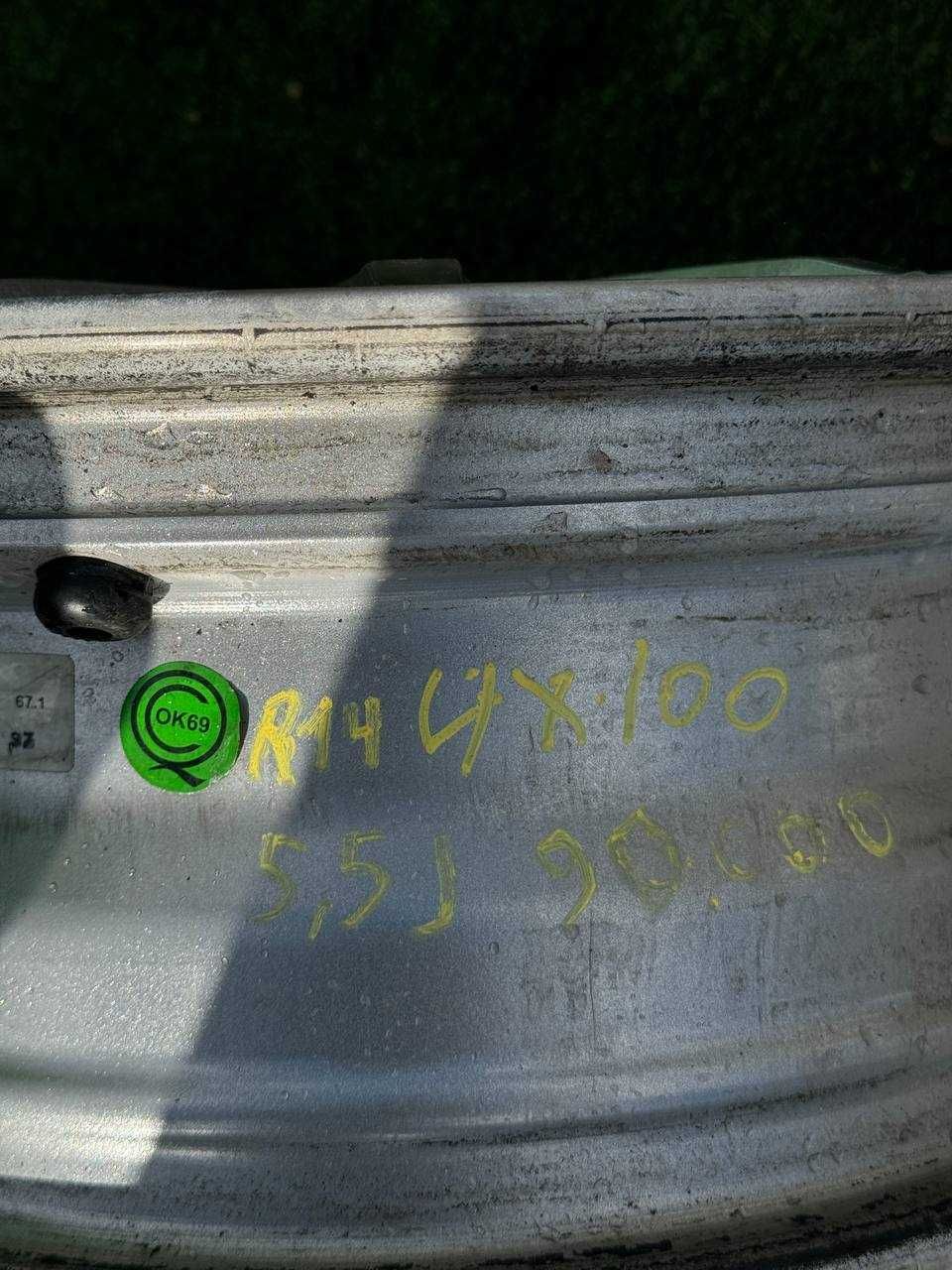 Диски комплект R14 4x100 5.5J