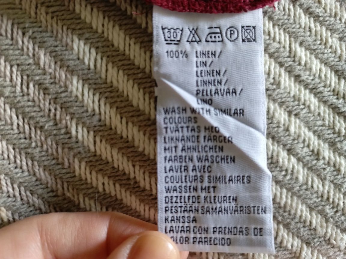 Платье , H&M , лен , 46 р.