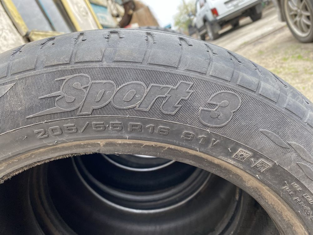 Продам летнюю резину Cordiant Sport 3 205\55\16