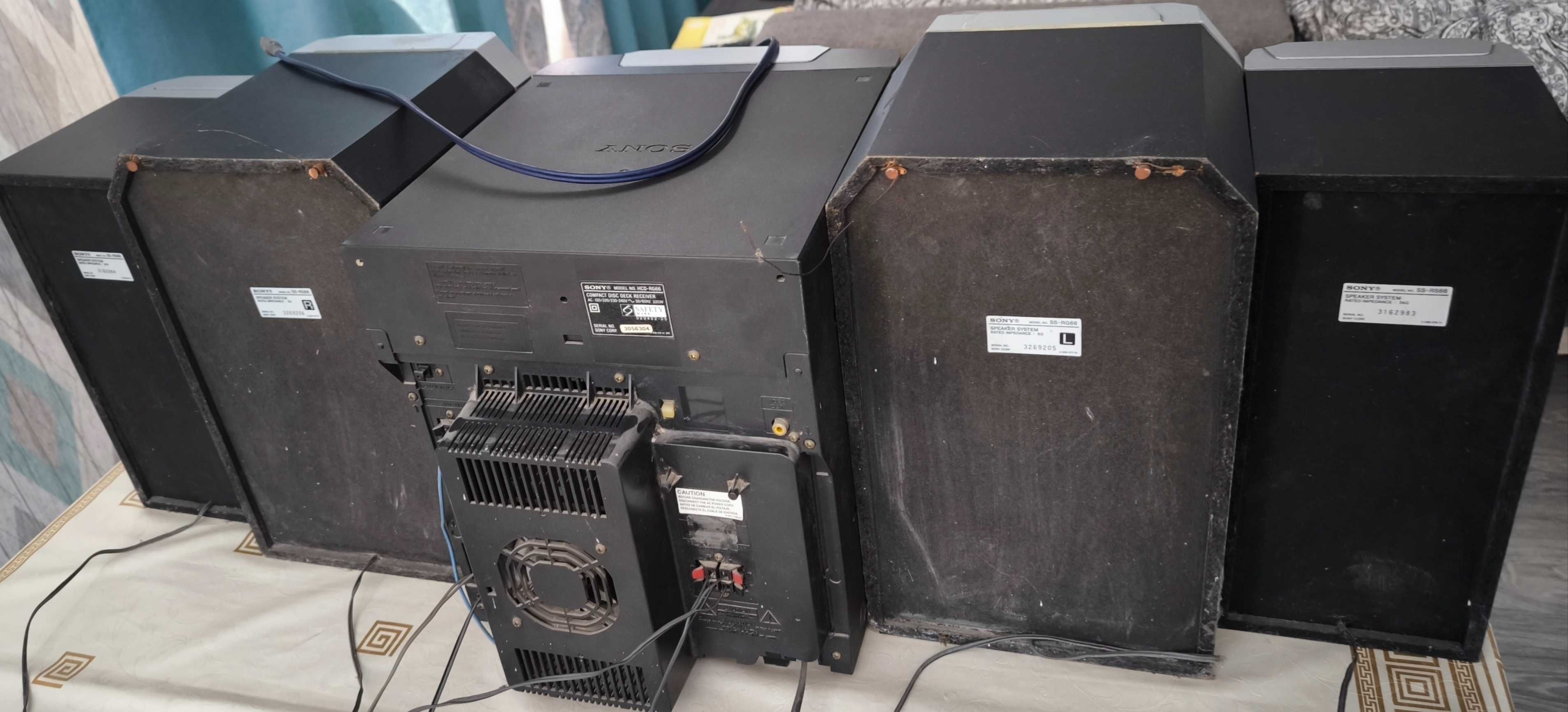 музыкальный центр Сони SS -RG 66