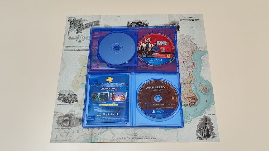 PS4 PS5 диски RDR2 Red dead redemption 2 Uncharted 4 Watch dogs 2 Ufc